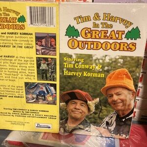 Tim & Harvey in the Great Outdoors VHS